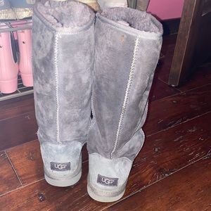 UGG Grey Classic Tall Boots